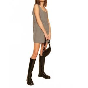 NEW WHIMSY + ROW kate mini dress in black / white